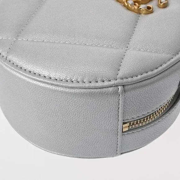 Chanel Matrasse 19 Round Chainshoulder #122525C24B - Picture 8 of 12